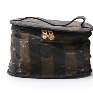 Fendi Pequin Stripe Cosmetics Bag